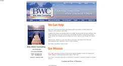 Desktop Screenshot of bluewaterclinic.com
